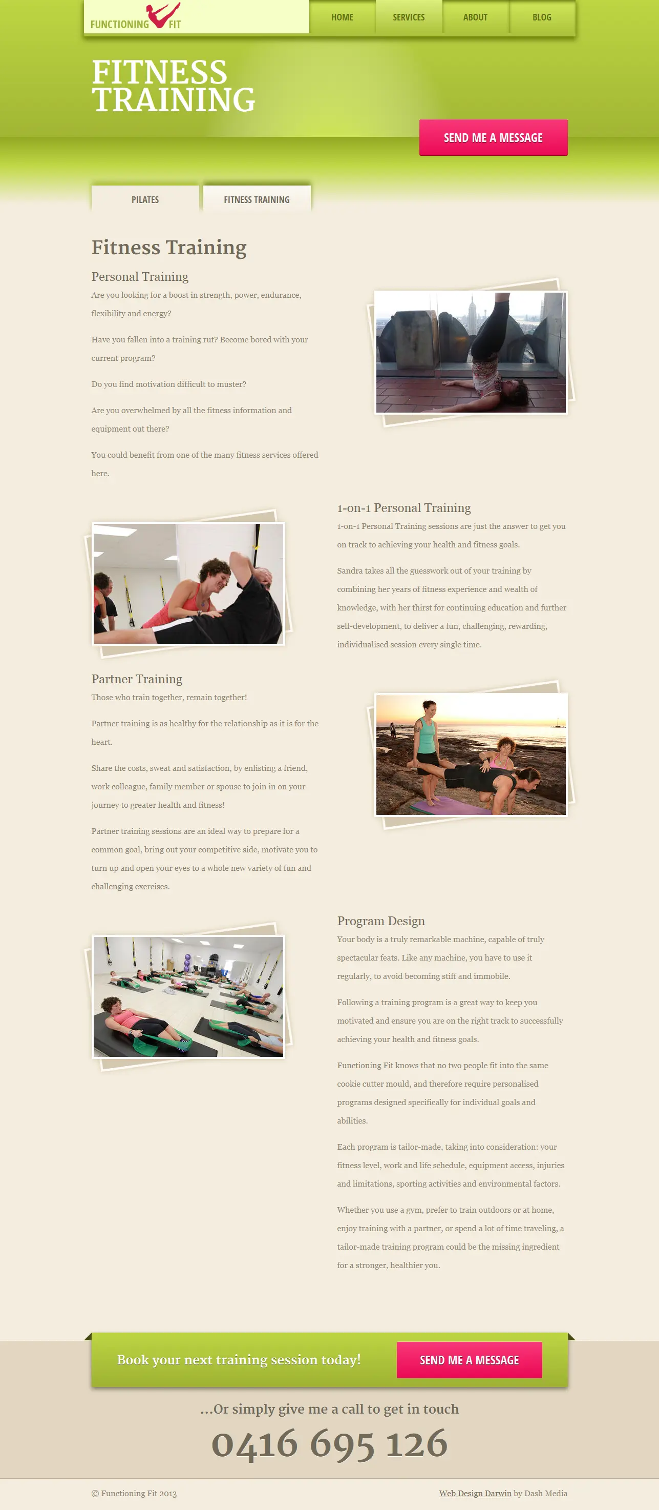 Страница услуги